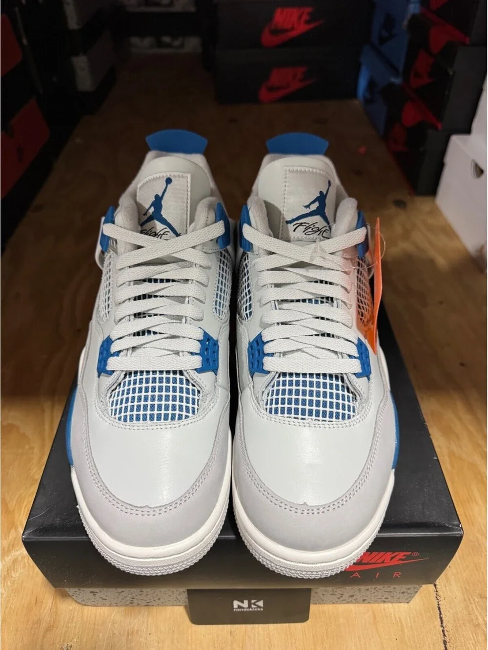 Air Jordan 4 Retro 'Military Blue' 2024 FV5029-141 BRAND NEW MENS SIZE 12